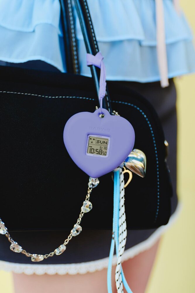 BABY-G“ハート型チャーム”になる新感覚ウオッチ、腕時計＆チャームの