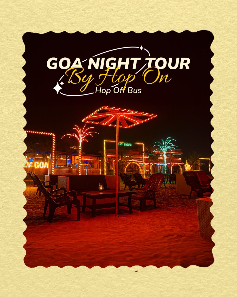 gostopsofficial's tweet image. Turn your Goa getaway into an adventure with goSTOPS! 

From sunset cruises + kayaking to bungee, surfing &amp;amp; party boats, there’s never a dull moment.

Explore North &amp;amp; South Goa with curated tours, all bookable on the goSTOPS app.

Your epic trip starts here!

#goSTOPS #Goa