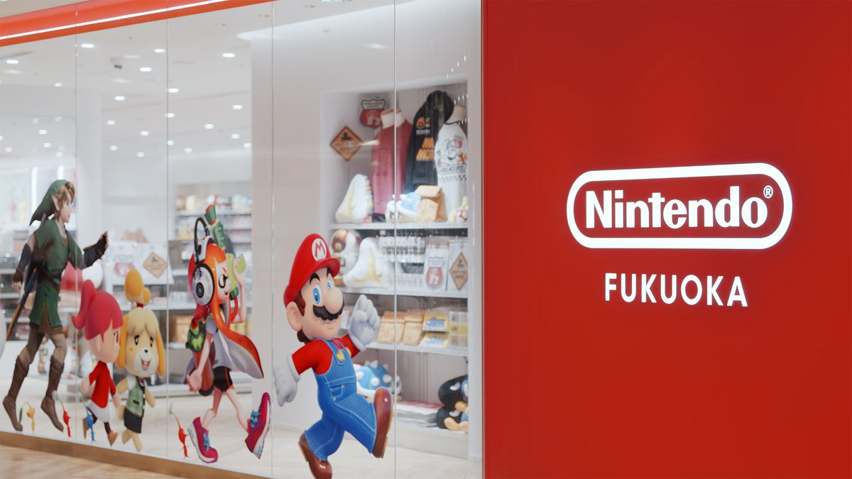 N_Officialstore's tweet photo. [Nintendo FUKUOKA]アミュプラザ博多で開店準備を進めている「Nintendo FUKUOKA」の様子を少しだけお見せします。11月14日（金）のオープンまで、あともう少しだけお待ちください。#NintendoFUKUOKA
https://t.co/lE5RXCAsNw https://t.co/XxNJihUnk0