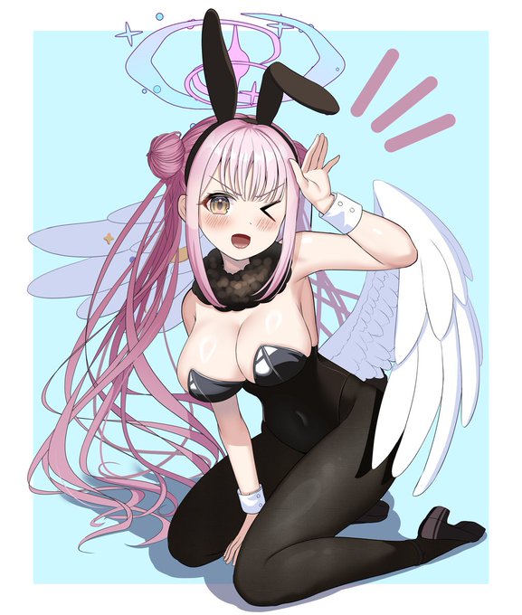 黒ウサギミカ🐰
#BlueArchive #ブルアカ 