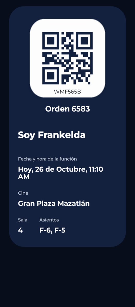 Elizabethroxas7's tweet photo. @CharlieMoou ✨✨Amamos la pelicula, tanto que lo pedimos ir en nuestros dias de cumpleaños, valio la pena ir tres veces, ya vamos a ir por la 4ta vez😄✨✨ https://t.co/SMBEyy04RB