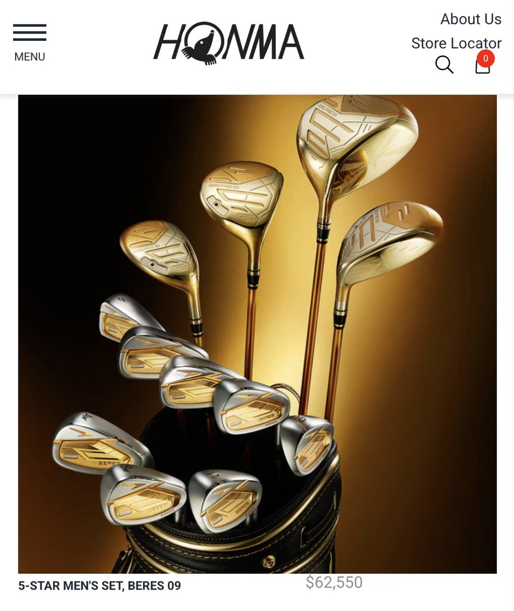 Be Honma. Make $62k handmade Japanese golf clubs.