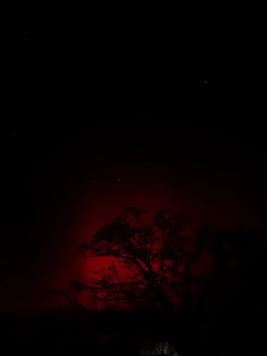 Northern lights in Arkansas