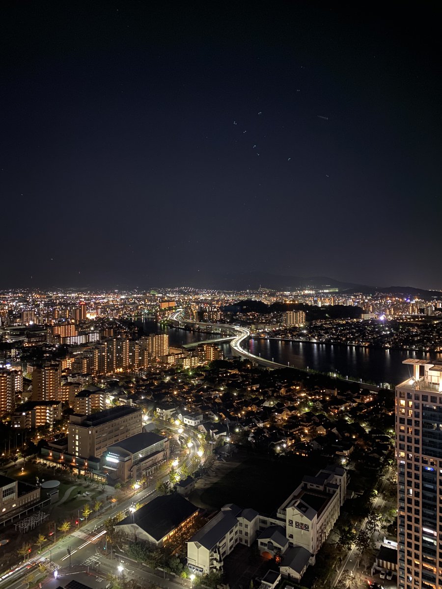 これが福岡の夜景だぁー！！！

福岡タワー🗼