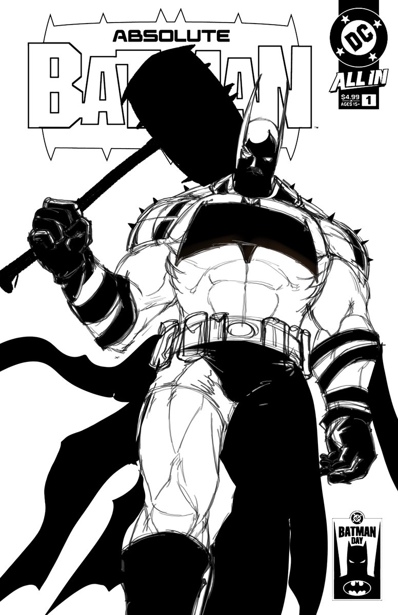 Neo40_'s tweet image. Portada de Absolute Batman