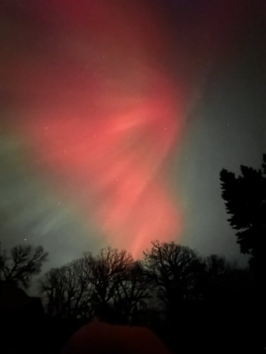 Amazing Aurora Borealis tonight!!❤️