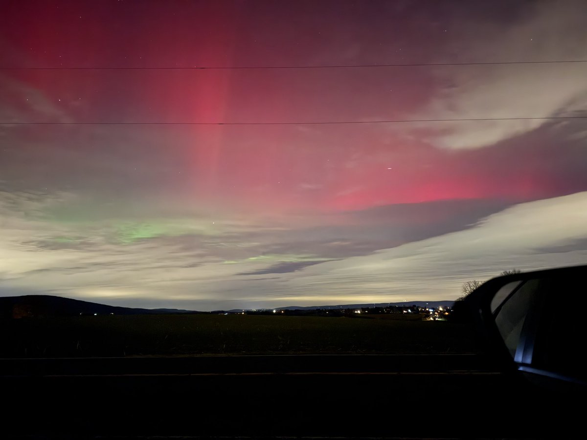Aurora seen from Burkittsville, MD