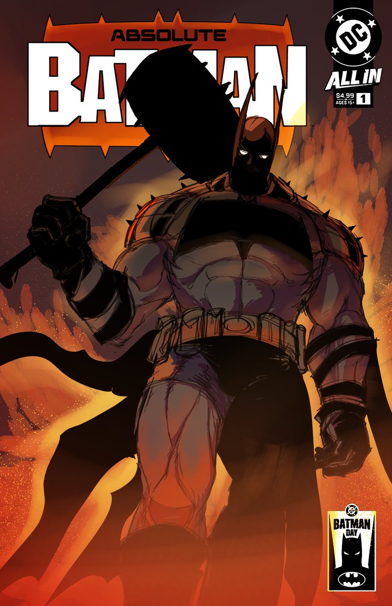 Neo40_'s tweet image. Portada de Absolute Batman