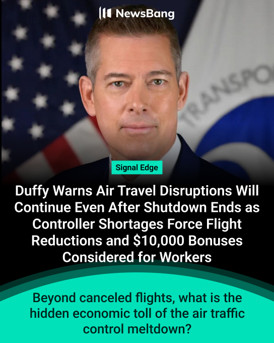 Beyond canceled flights, what is the hidden economic toll of the air traffic control meltdown?

Our prediction: Flight cancellations are just the tip of the iceberg.

The ATC meltdown costs hundreds of millions daily, disrupts supply chains, and keeps fares and delays elevated