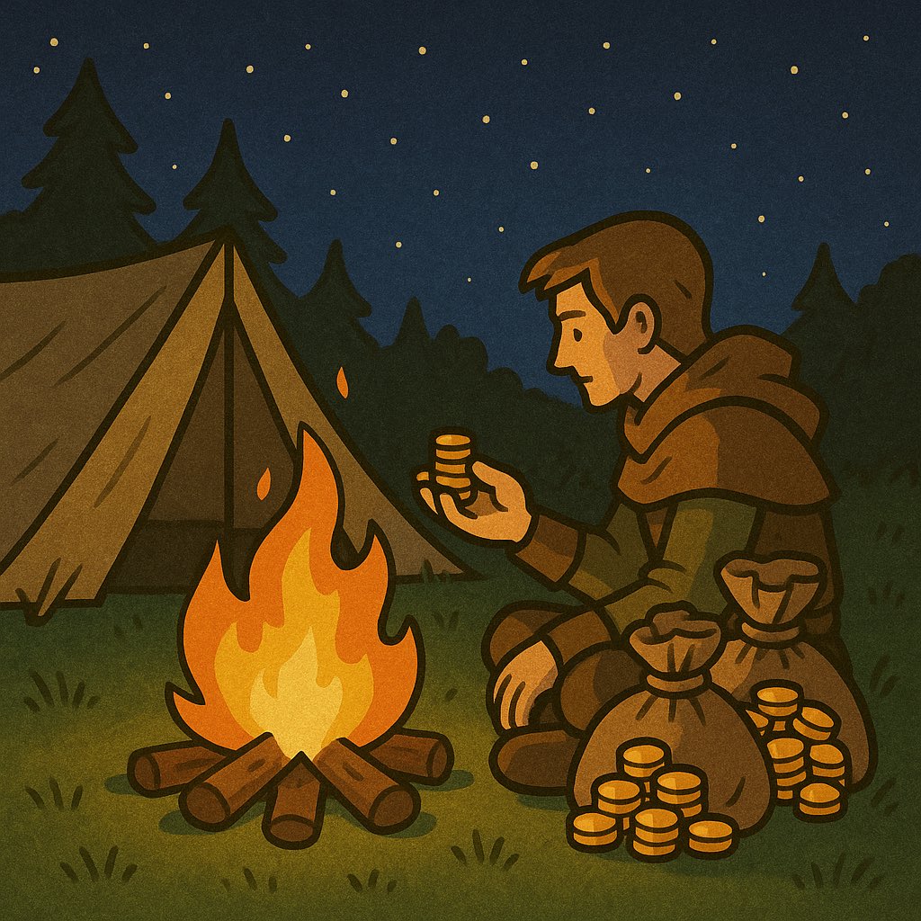 📅 Day 84 » Campfire Riches

Under the stars and beside the flame, the explorer counts their $RSGP gains 🔥💰 Tomorrow’s journey awaits… but tonight, we rest. #ExplorationWeek #RSGPQuest

3oU51xU5yz7wKLRMMKAqvVVpzfuvXLKUScqyht8q2PKd

linktr.ee/rsgp_solana