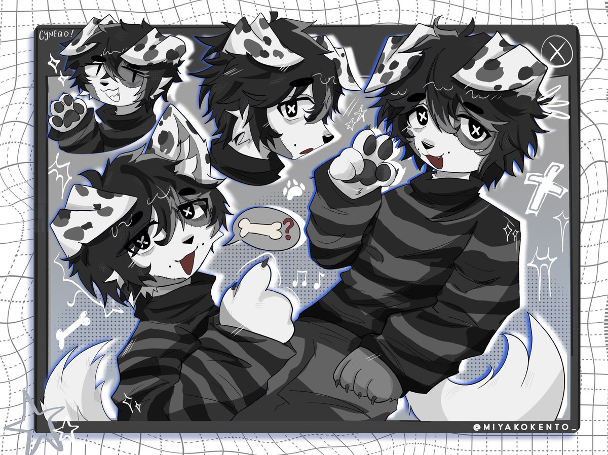 miyakokento_'s tweet image. fanart for @cyneqo 

#art