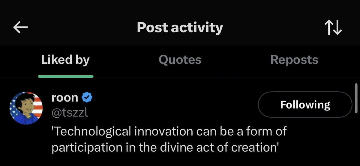 first ever roon like guys https://t.co/3Fw6ccKY8K