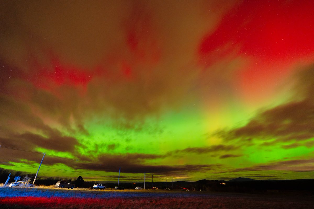 The Northern Lights over Southern New England tonight