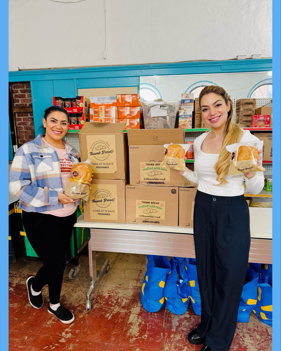 holdthebread_'s tweet image. Most food pantries and food banks do not receive FRESH bread deliveries. We’re trying to change that by raising awareness and donating fresh @thumbbread 

Now more than ever, families and individuals need fresh bread to nourish them.