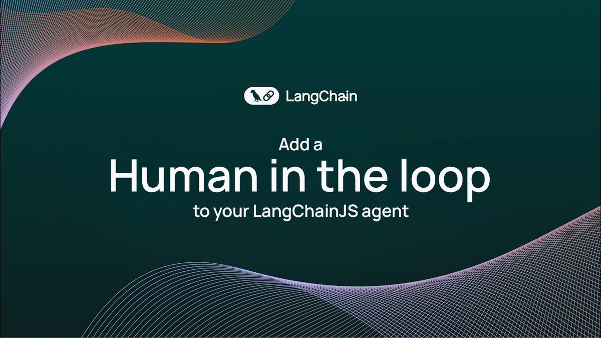 bromann's tweet image. Ever wish your AI agent would ask before acting? 🤔

I built a Human-in-the-Loop middleware for @LangChainAI that pauses execution until you approve the next step.

🎥 Watch the full demo → youtu.be/tdOeUVERukA
🧑‍💻 @nextjs demo app → github.com/christian-brom…

#LangChain #AI…