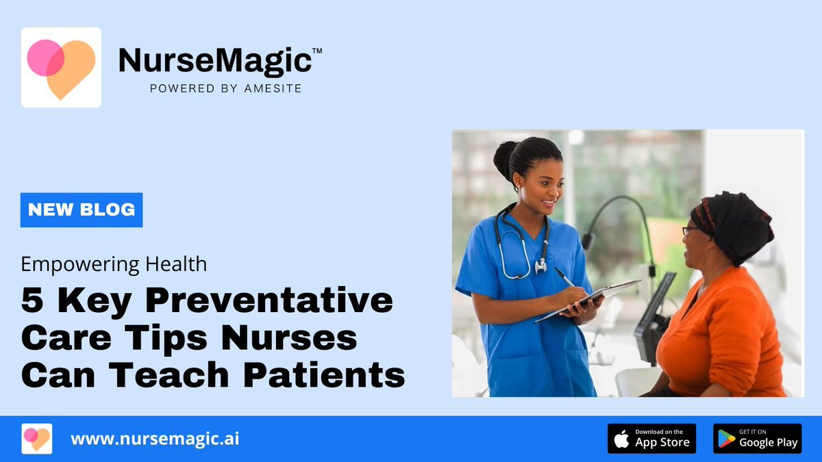 Check out 5 ways nurses empower patients to take control of their health and live longer, healthier lives: buff.ly/Dj4IesQ 

#nurse #nursing #nurselife #rn #rnlife #healthcare #healthcareworkers #patient #patientcare #nursemagicai #nursesonlinkedin #nursenews