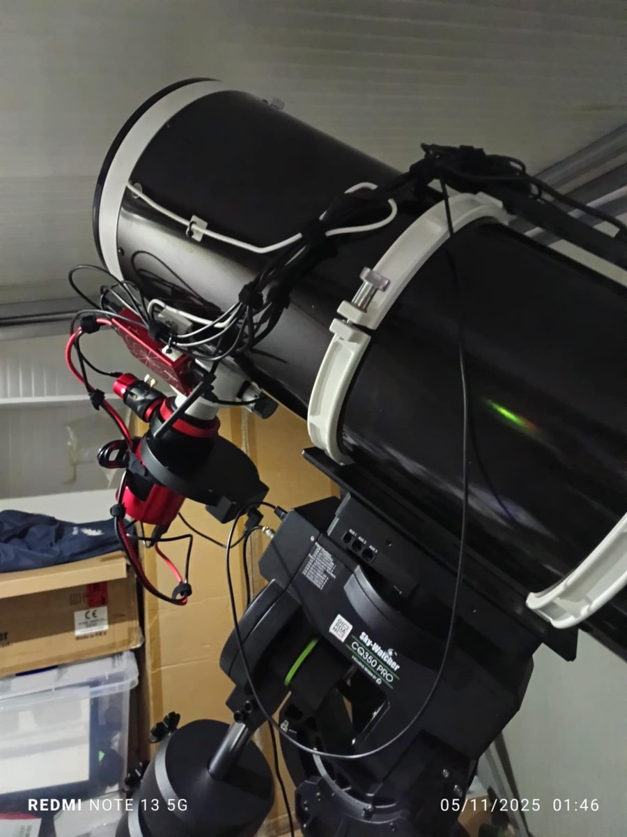 The timeless beauty of Orion
Captured by Drago Salvatore from his self-built private observatory in Marzamemi, Sicily. 

Gear used:
🔭 SW 254/1000 F4
📸 ZWO ASI2600MC Pro

Orion is always worth revisiting — year after year. 💫

#Stargazing #ZWO #DeepSky #Astrophotography #zwoasi