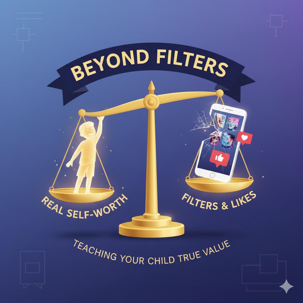 🎭 Behind every perfect selfie… there’s a silent comparison.
A child, trying to match an impossible standard — smiling for the camera, but shrinking inside.

They don’t see filters. They see flaws.
They don’t count memories. They count likes. 💔

At SuperCruze Technologies, we