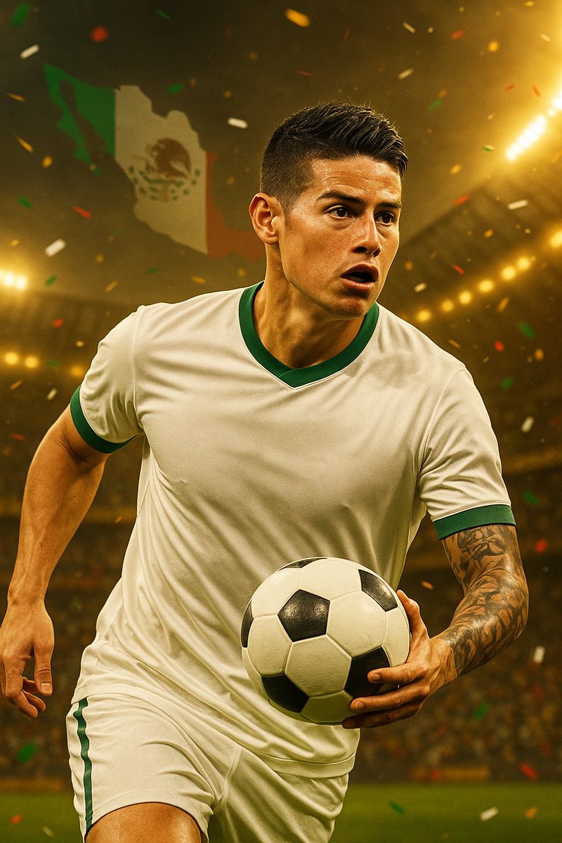 UnReyApostador's tweet image. 🚨 DINÁMICA JAMES 🚨
Si James Rodríguez firma con un equipo mexicano, regalo $100,000 MXN a 1 seguidor.
Mostraré pruebas de la entrega (video + comprobante).

Cómo participas
1. Like
2. RT
3. Comenta (¿en qué club te gustaría verlo?)
4. Sígueme (importante)