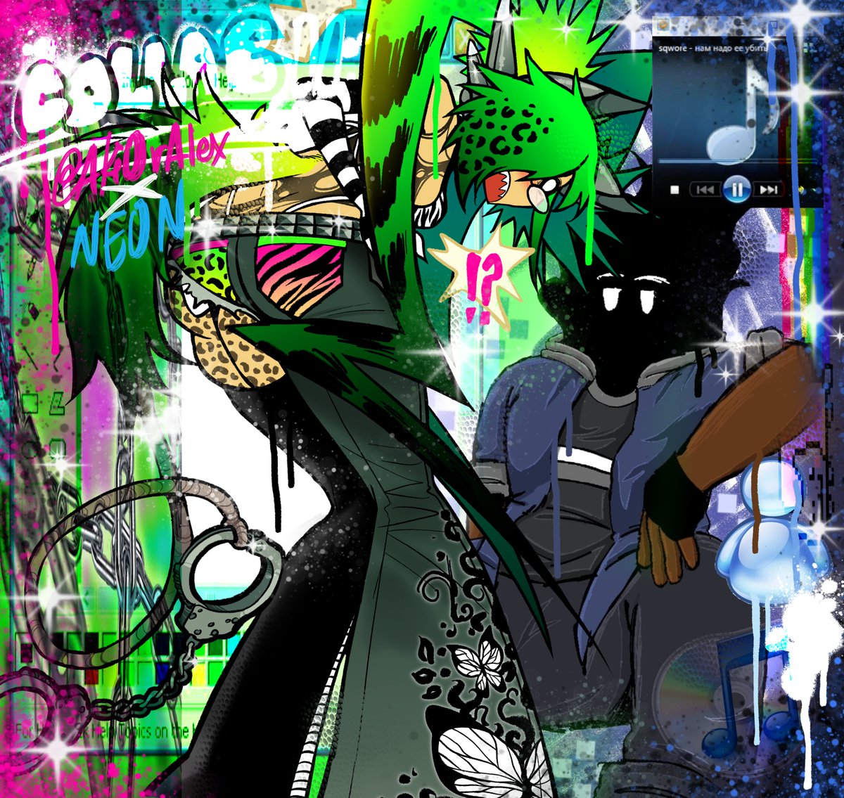 AkiOrAlex's tweet image. C0LL4B!!11!~ &amp;gt;.&amp;lt; w/ @Neonlights268