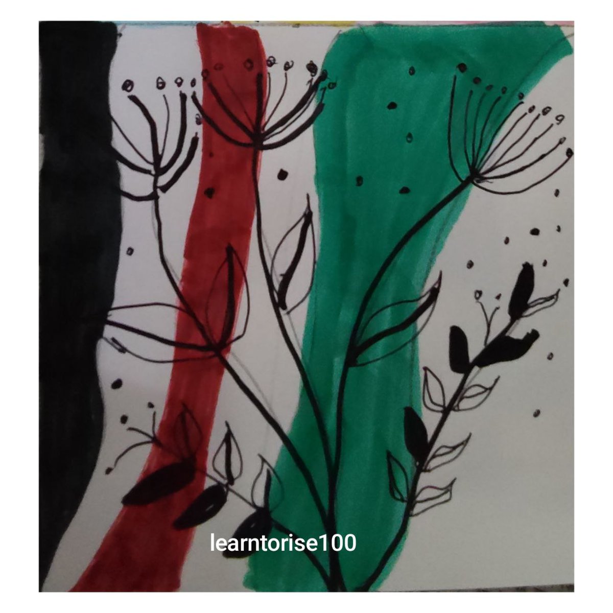 learntorise1000's tweet image. Easy Painting #learntorise100