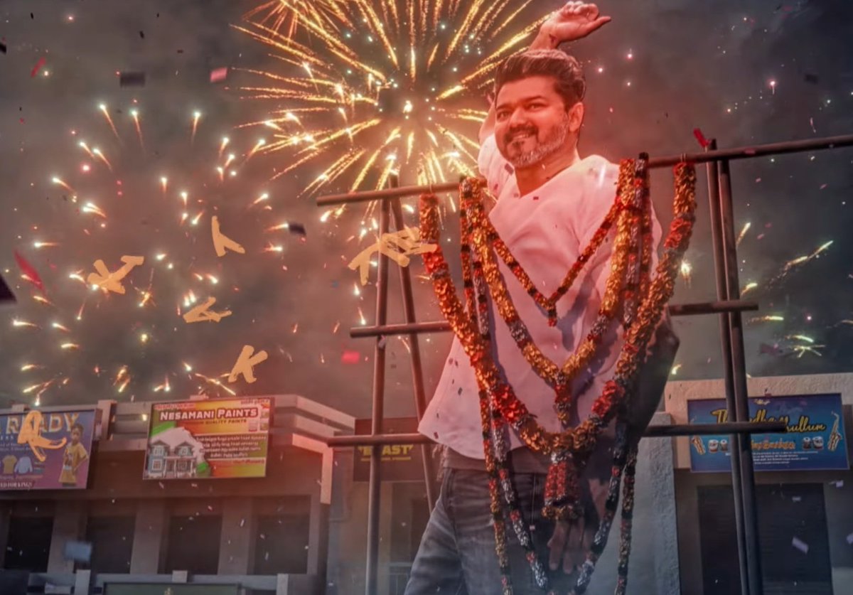 Happy Birthday Ra <a href="/raghu_kiriti/">KIRITI RAGHU</a> 🥳
Happy To Work With u ❤❤
Can't Wait for the poster releasing at 11:05 am 

Oka thalapathy fans movie theeste ela vuntadho  samajanki chupidham.. 

Let's make our Hero Proud ra 🙌🔥 

Team - #Kaalika