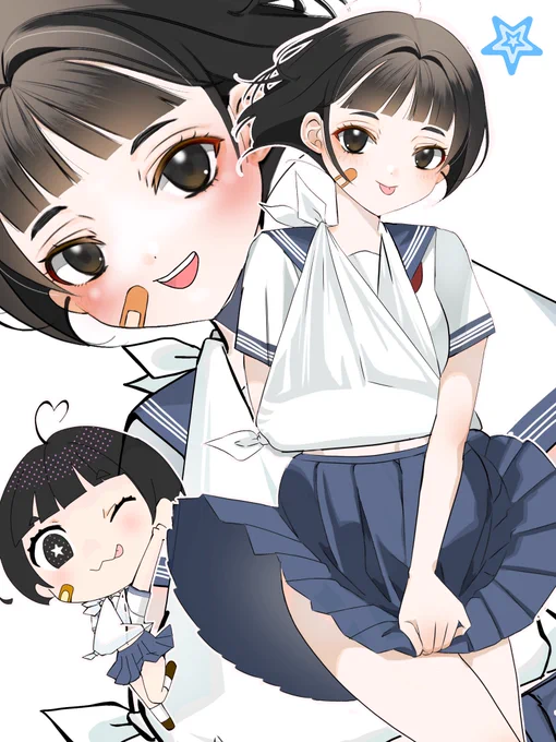 #skeb 今回もアピールにお応え頂きありがとうございました! 可愛い女の子を描かせて頂きました!