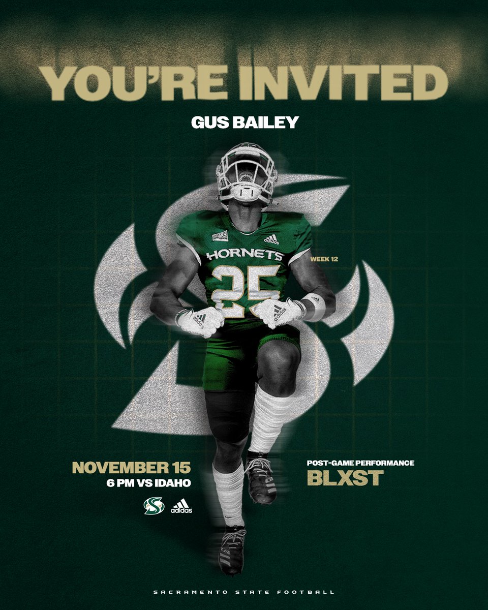 Thanks for another invite <a href="/RyanBartow/">RyanBartow</a> <a href="/SacHornetsFB/">Sac State Football</a>. Appreciate the continued support.
#GoGoSacramento #StingersUp #916Life