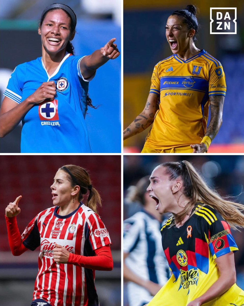 BRING ON THE <a href="/LigaBBVAFemenil/">LigaBBVAFemenil</a> SEMIFINALS! 💥🇲🇽

Cruz Azul vs Tigres 🔥
Guadalajara vs América 😤

Who will take the first leg to make it all the way to the Final? 👀🙌

#LigaMXFemenil