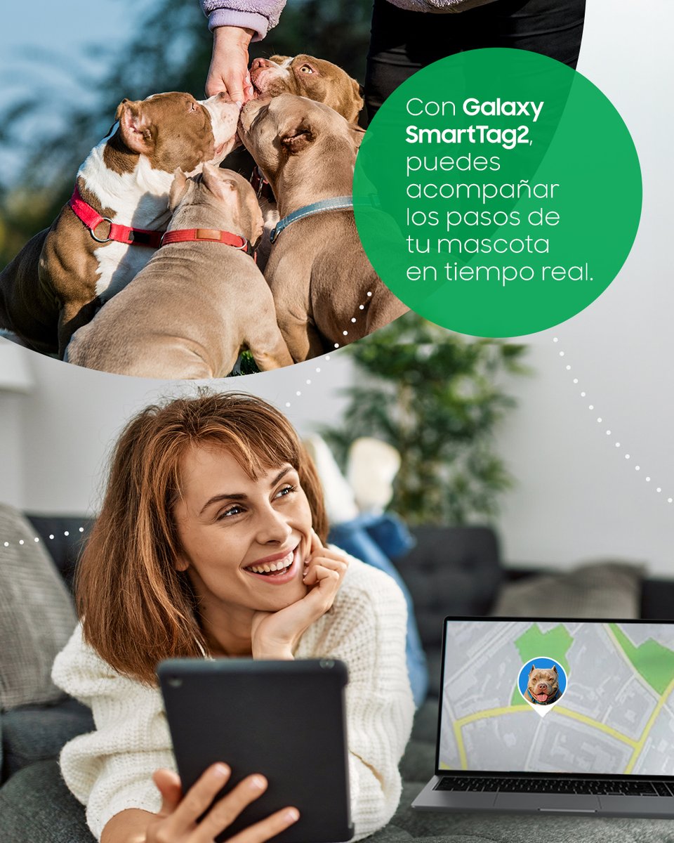 SamsungCO's tweet image. Ellos no pueden decirlo, pero tú puedes verlo 🐶💡. Con #SmartThings, cuida de tus mascotas incluso cuando no estás en casa. Conoce más aquí: spr.ly/60127VHG6