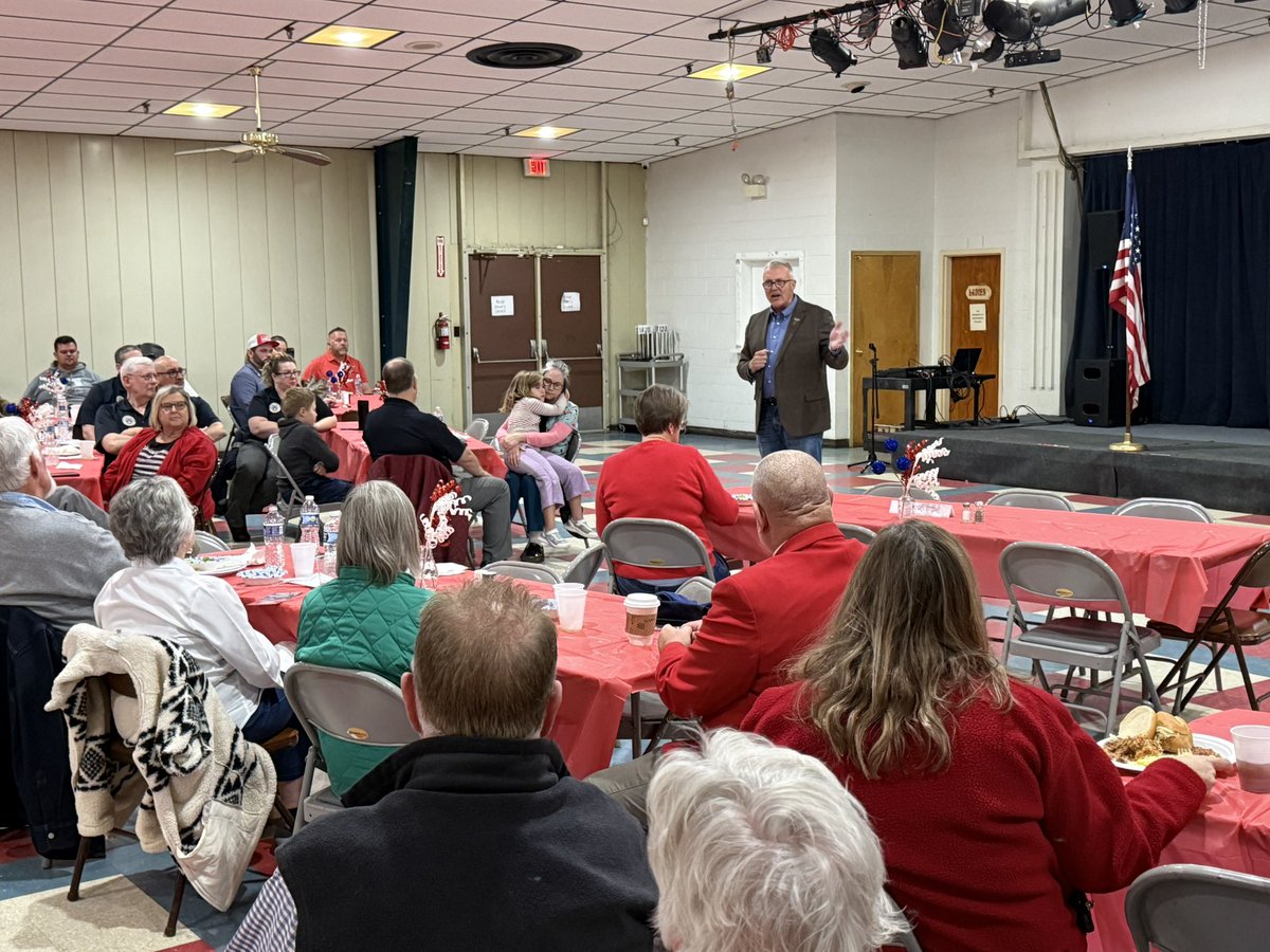 Closed out the day with a Veteran’s Day dinner hosted by the Dickson County GOP at the VFW.  Great hearing from my friend and brother <a href="/MontyFrittsTN32/">Monty Fritts</a> deliver the keynote message.  Covered the 69th District today with outstanding events in all 3 counties.  #thankaveteran