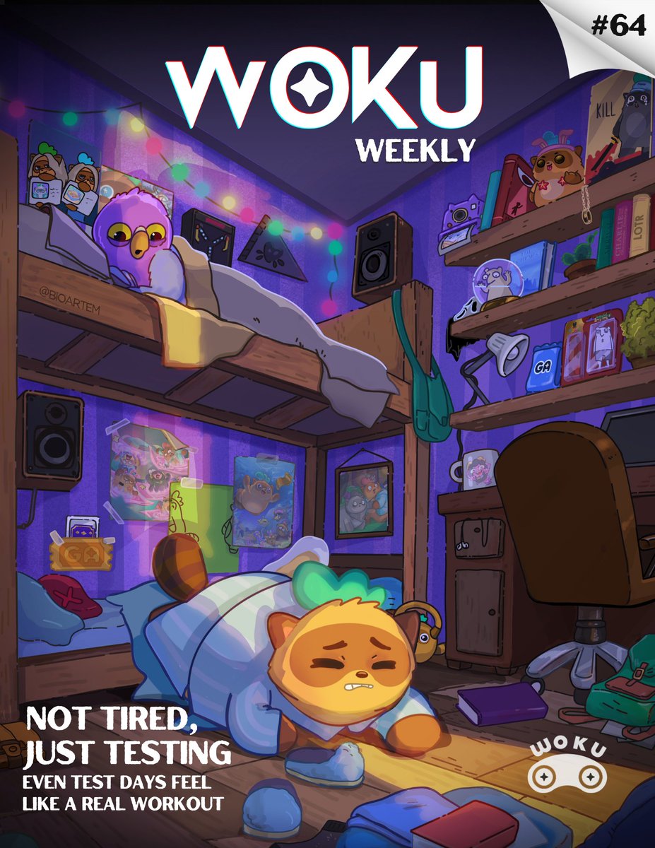 ✨WEEK 64 ISSUE INBOUND!✨

Another week, another Woku Weekly covering all the latest from <a href="/Ronin_Network/">Ronin</a>!🔥

Preseason is within our grasp, now's the time to prep those strategies, study up on stats, and rally your Mokis!🥳