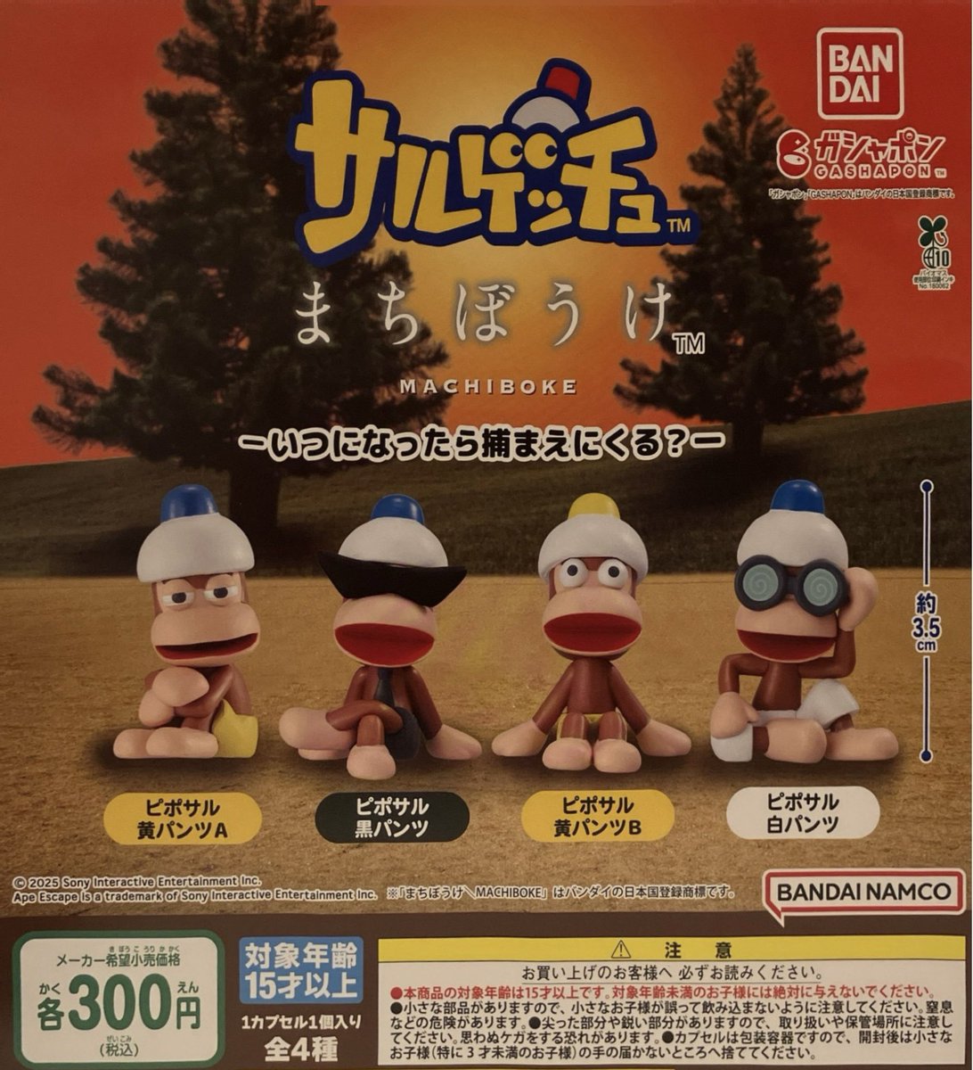 ⭐️11月12日（水）新入荷情報⭐️ ▶︎サルゲッチュ まちぼうけ いつ