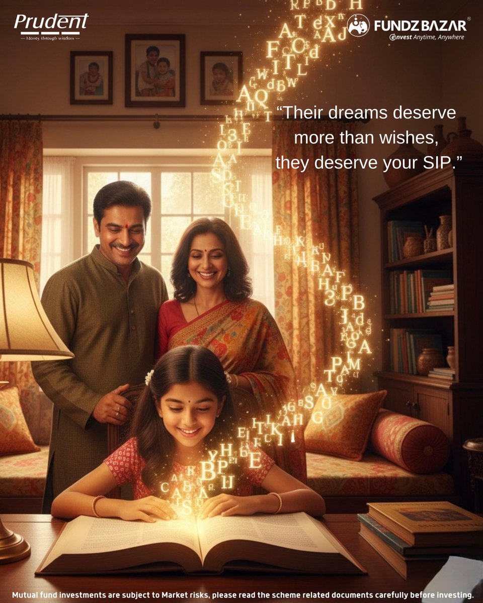 InsightInvesto2's tweet image. 💫 Dreams don’t grow on wishes.
They grow on discipline.
Their dreams deserve your SIP.

#FundzBazar #MutualFundSahiHai #InvestSmart #FinancialFreedom #WealthForFamily