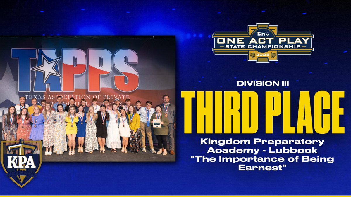 TAPPS One Act Play tweet media