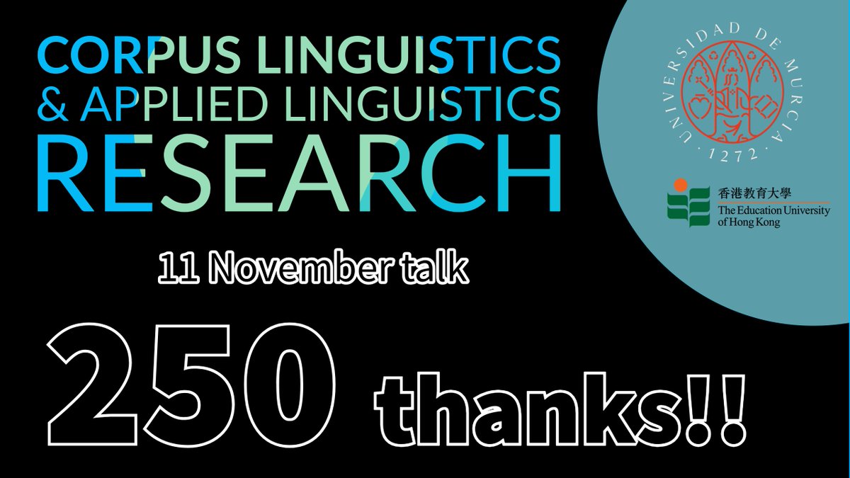 Corpora and applied linguistics tweet media