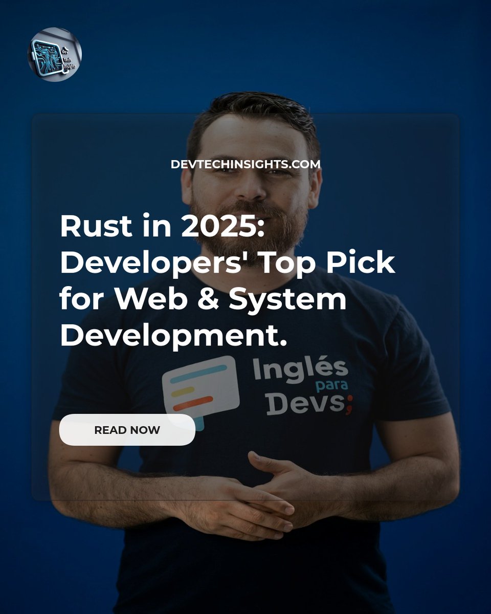 KhansbArkhan's tweet image. Rust is CRUSHING it in 2025! 🚀 Blazing fast, memory-safe, and redefining web &amp;amp; system dev. Future-proof your stack with thi...

See the article:
devtechinsights.com/rust-in-2025-w…

#RustLang #WebDev #SystemProgramming #DevOps #TechTrends #Coding