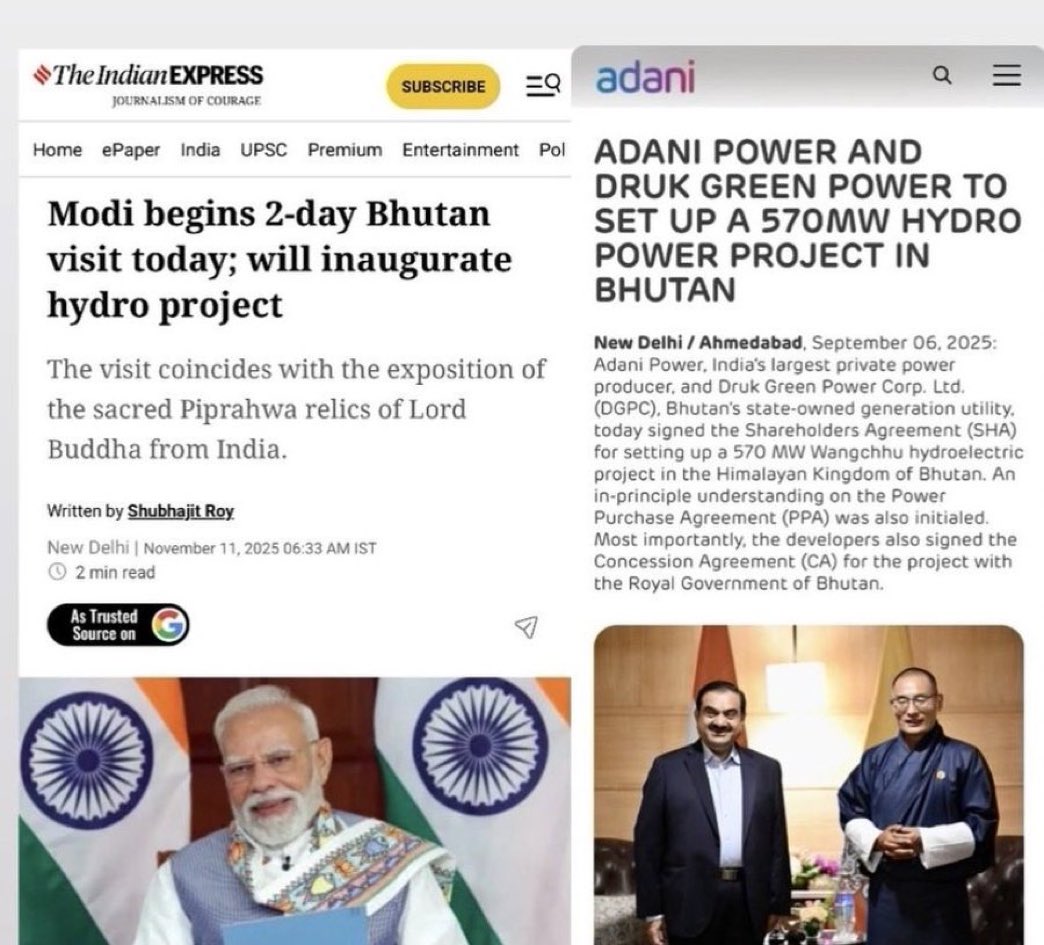 AvtaarTurka's tweet image. Every foreign visit, one common outcome ,
Adani gains, India pays.
National diplomacy has turned into private business promotion.
Modi’s friendship is costing the nation its future. 🇮🇳💰

#ModiAdaniNexus #NationNotForSale 
#RedFort
#LalQila