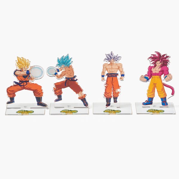DRAGON BALL STOREの販売商品として アクリルスタンド 孫悟空 クリア
