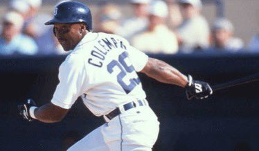 amerchant37's tweet photo. @BaseballQuotes1 Vince Coleman, Tigers https://t.co/3FvayuRnDW