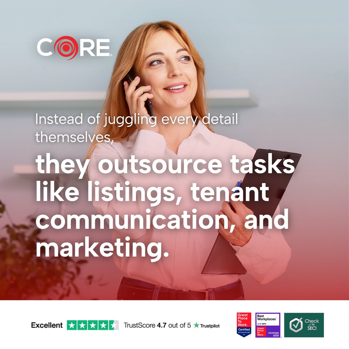 onecoredevit's tweet image. Growth doesn’t happen by doing everything yourself.

Top real estate investors outsource tasks like listings, marketing, and tenant comms so they can focus on scaling their portfolios.

See how it works: onecoredevit.com/news-and-insig…

#OneCOREDevIT #CORESolutions