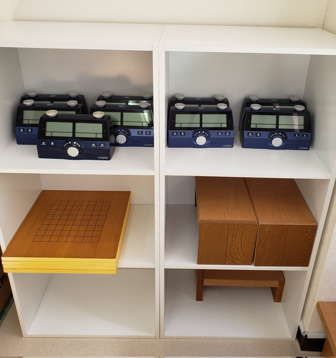 カラーボックス2台、組み立て完了✨