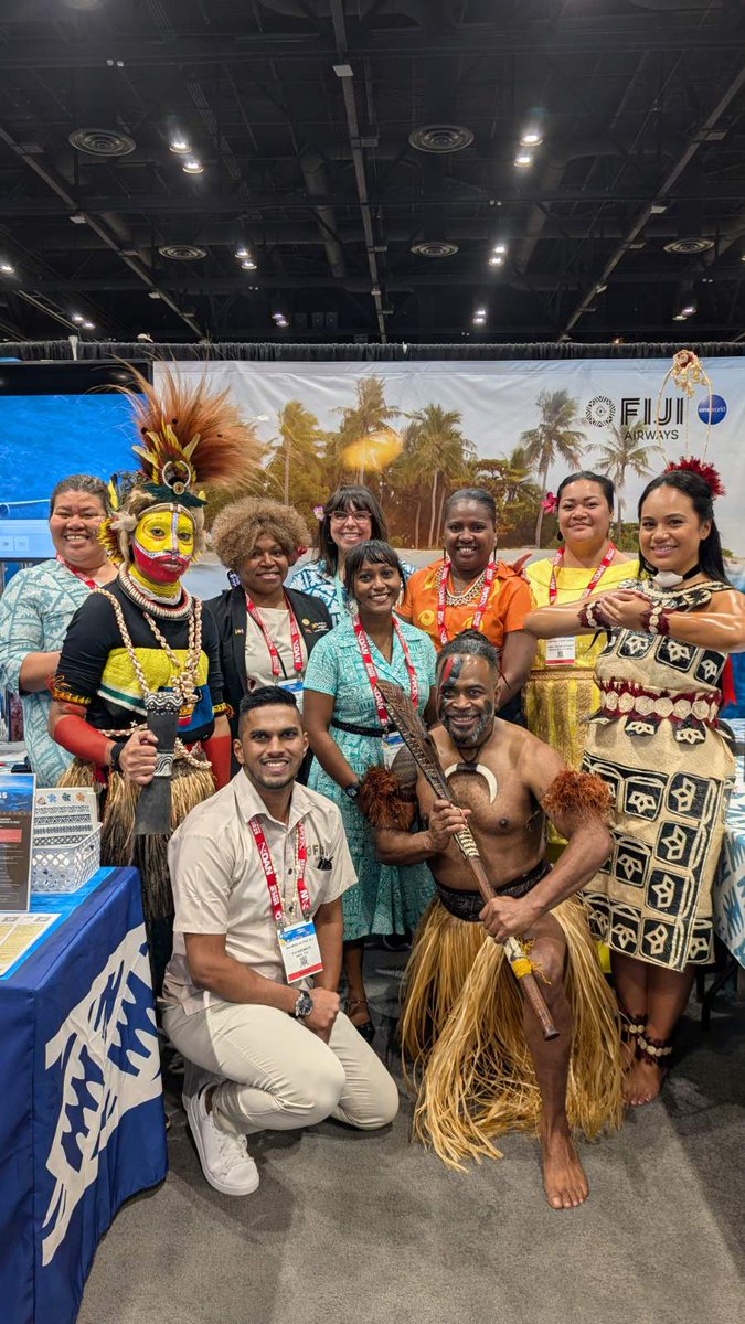 PacTourismOrg's tweet image. Day 1 at DEMA Show 2025 was amazing! 🌊✨

The South Pacific Pavilion was buzzing with excitement as visitors stopped by to learn about our breathtaking dive destinations and the unforgettable experiences the Pacific offers.

#DEMAShow2025 #SouthPacificPavilion #SPTO