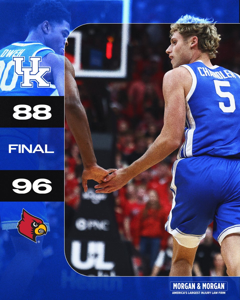 KentuckyMBB's tweet photo. Final. https://t.co/Vnv8FC9chR