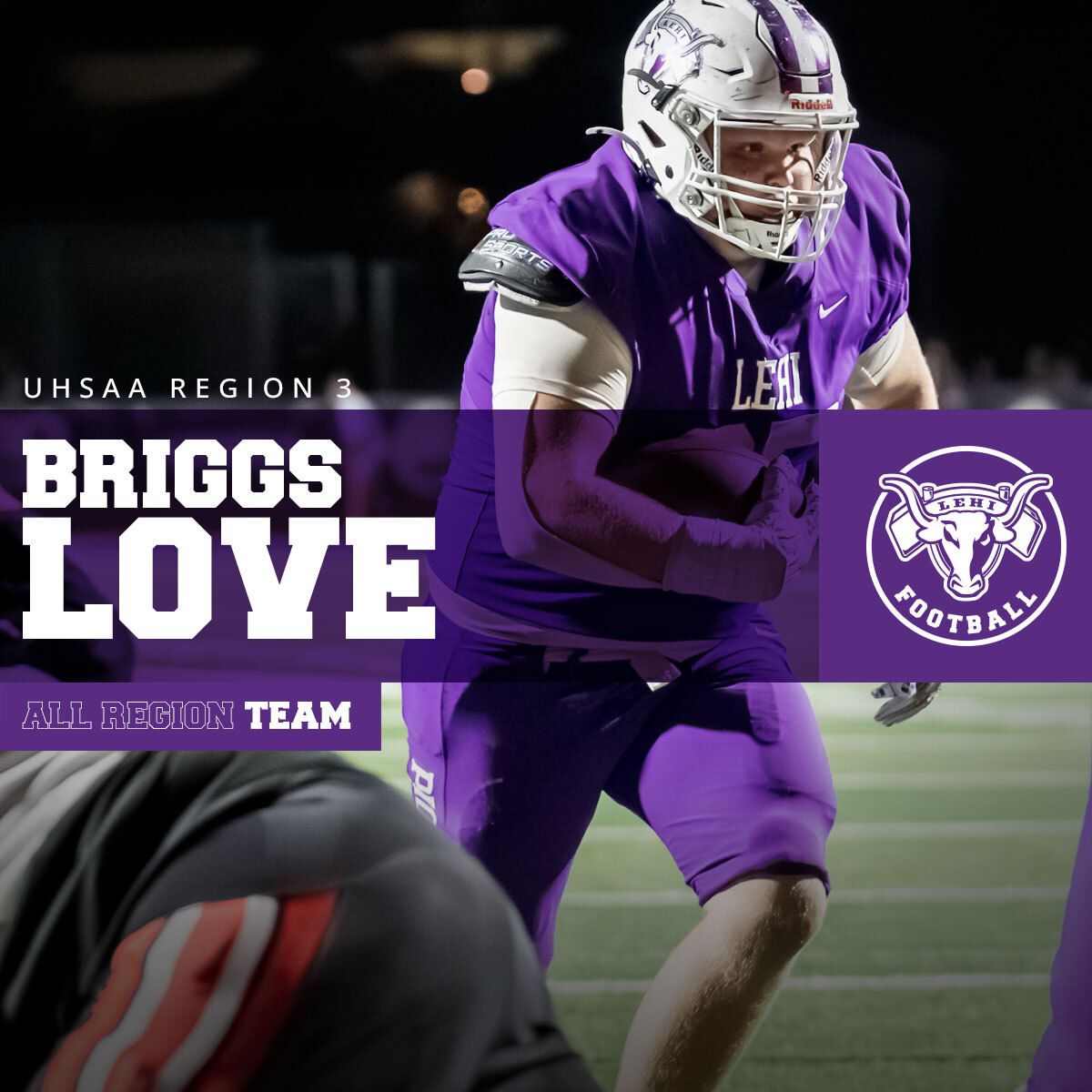 LehiFootball's tweet image. Congratulations to Lehi's members of the Region 3 All Region Team! 🏈 💜

Devaughn Eka
Matekitonga Havea
Bode Hammond
Briggs Love
PJ Takitaki
Brody Downs