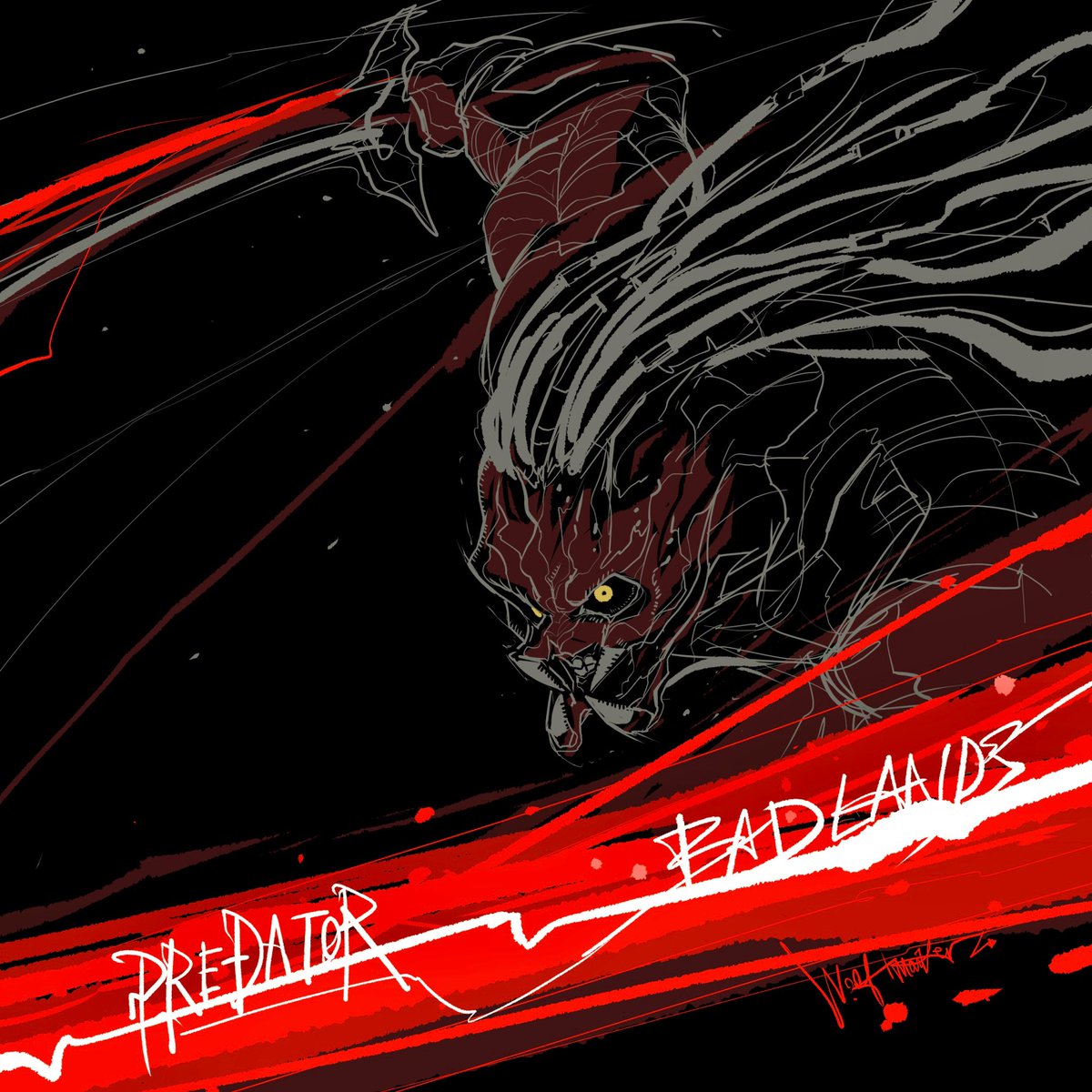 WolfMarker's tweet image. I went to see it again. #Predator