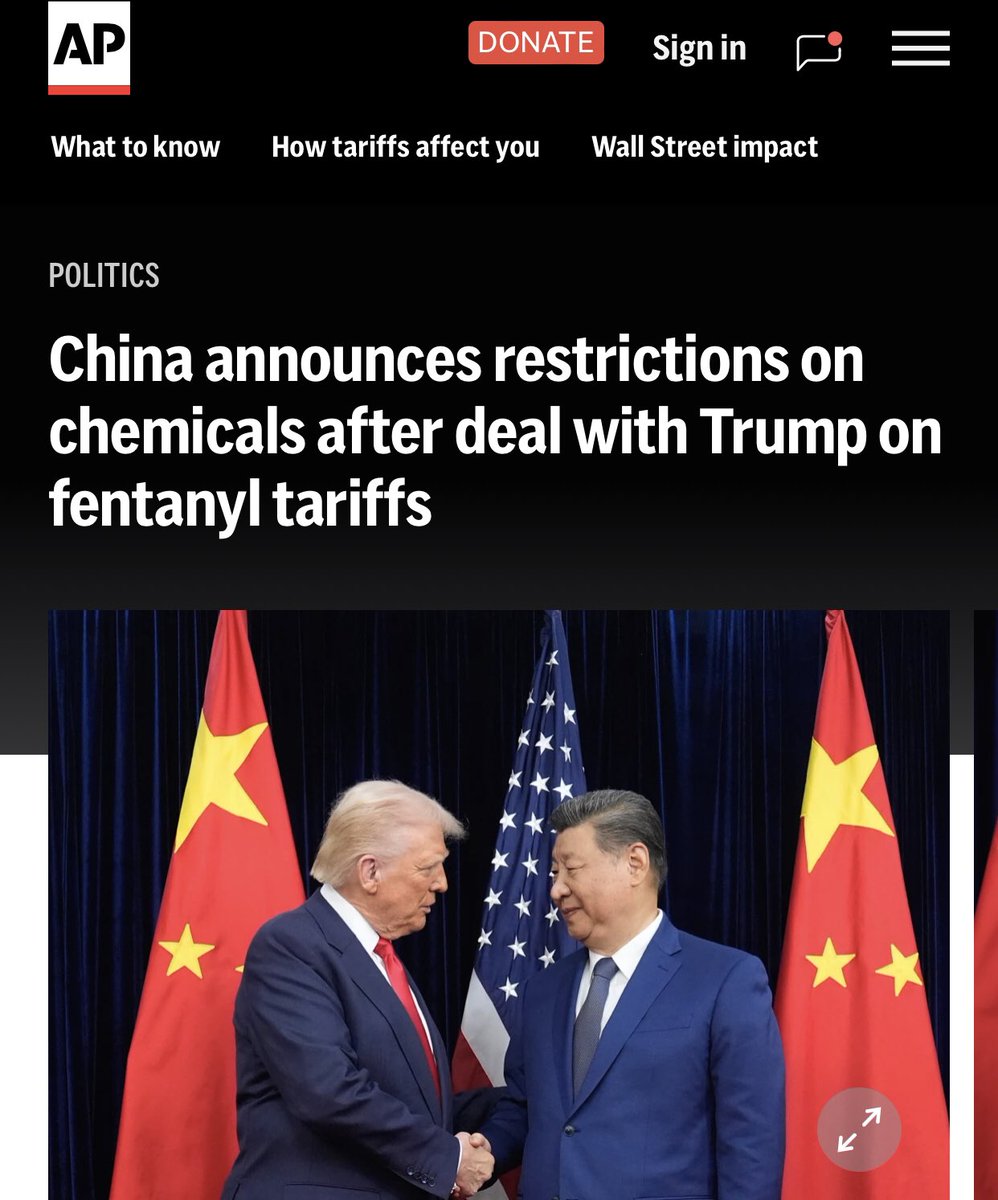 MAAWLAW's tweet image. “The #chemicals newly restricted by Beijing can still be exported without a license to other countries besides the three in North America that were named in the #Chinese Commerce Ministry announcement.”🤔 #exportcontrols #importcontrols #compliance
apnews.com/article/fentan…