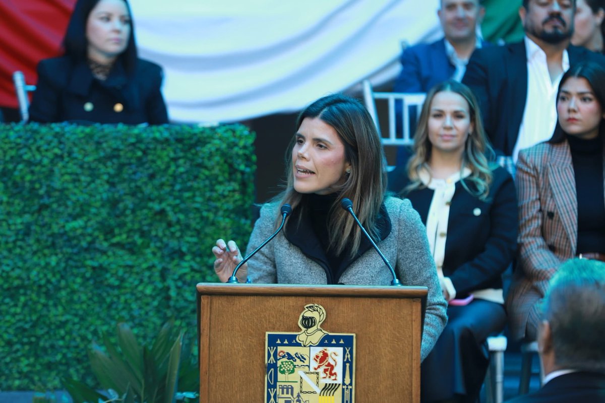 Contenta de participar hoy en la sesión solemne del Congreso del Estado por el Bicentenario de municipio de #Montemorelos. 

Historia, identidad y vocación agrícola que hacen de este municipio un orgullo para Nuevo León 👏🏼✨ #ClauEnAcción <a href="/DiputadosPANNL/">Diputados Locales del PAN Nuevo León</a>