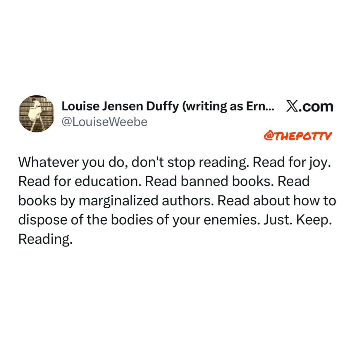 Read!!! Really. Don't stop reading!