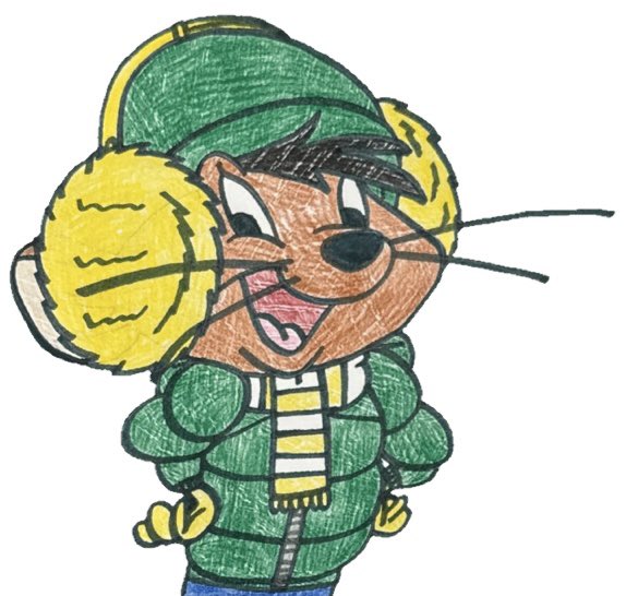 lerdalparker23's tweet photo. Speedy Gonzales is redesigned with his original winter clothing and his new winter gloves and new fur lined winter boots as well! For @GregBruhl3 you can make it for Chester Greenwood Day on December 6th if you want? #LooneyTunes #SpeedyGonzales #Earmuffs #GregBruhl #Redesigned https://t.co/BcCPlH8Ndk
